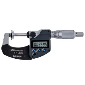 Disc Micrometers Series 323 Rotating Spindle Type Micrometer Hand Measuring Tools High Precision Digital Micrometer