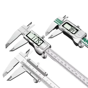 Diy Grade All Metal Digital Vernier Caliper 0-150Mm 200Mm 300Mm Stainless Steel Electronic Caliper OEM Customization Supported