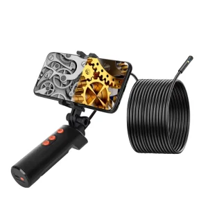 Double Cameras F280 WIFI Industrial Car Endoscope Camera 1080 2Meters 9 Leds WIFI Borescope