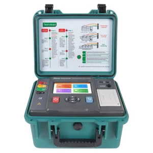 Double-Clamp Multi-Function Grounding Earth Meter Digital Double Clamp Grounding Resistance Tester