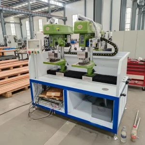 Double Head Drilling Machine with CE Certification Industrial Two Spindle Drill