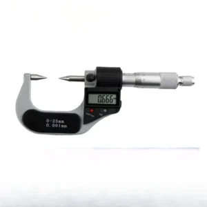 Double Pointed Micrometer with Digital Display 0 25 Inch Tool Anna