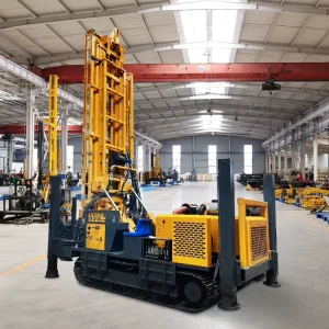 Dth Deep Water Well Drilling Rig 300m Hydraulic Crawler Portable Groundwater Borehole Drilling Machine on Sale