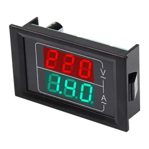 Dual Display Single Phase Voltage Current Meter AC50-500V 220V LED Voltmeter Ammeter with CT PDM-5035VA Class 1.5