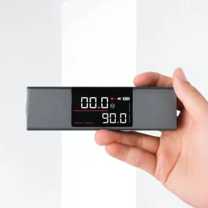 Dual Laser Protractor Level Rule Angle Meter Digital Inclinometer
