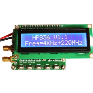 Dual-channel RF Signal Generator 4KHz-220MHz Pulse Signal Output 1-channel Frequency Sweep Function 7-12VDC Operating