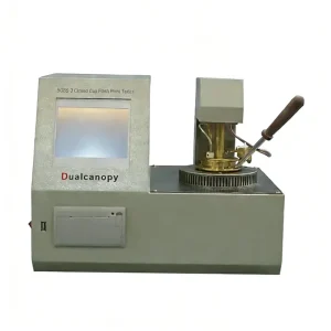 Dualcanopy Electric Oil Testing Closed Cup Flash Point Tester Pensky Marten Flash Fire Point Apparatus