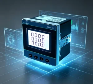 EASTSONG ES96Y-U3 96x96mm ThreePhase Digital Voltmeter AC 1000V LED Display RS485 Modbus RTU 0.5 Class IP65 Panel Voltage Meter