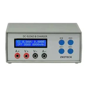 EBC-A05+ Battery Capacity Tester, 10V 3A Charge, 30V 5A Discharge, Electronic Load Cycle Tester