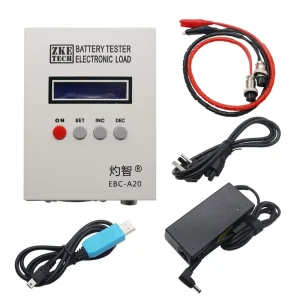 EBC-A20 Li Battery Capacity Analyzer and Tester, 5A Charge, 20A Discharge, 85W