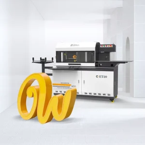 EJON ET20 Maquina Dobladora De Letras Box Letter Bender Trimcap Channelume Grooving Bending Machine for 3d Volume Letters