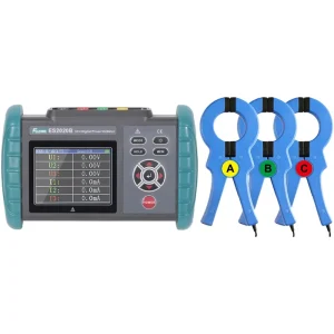 ES2020B Large diameter Three phase Digital Phase Voltage Meter 3CH Phase Digital VA Meters