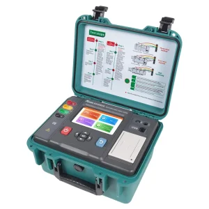 ES3000P ES3001P ES3002E Multifunction Earth Resistance Tester Ground Resistance 0 200.0kΩ Soil Resistivity AC DC Voltage 1000V