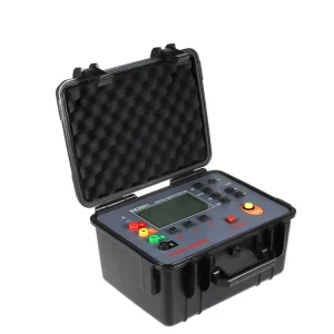 ES3001 Upgraded Resistance Tester 0.01~30k Ohm Soil Resistivity 0.00 Ohm M~9999k Ohm Multi Functional Earth Resistance Meter