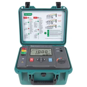 ES3001P Ground Resistance Soil Resistivity Tester Two Three Four-wire Measurement of Ground Resistance Soil Resistivity
