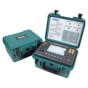 ES4000 Three Phase Power Quality Analyzer High Resolution Energy Tester Meter Digital Logger Instruments