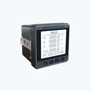 ES600E 3 Phase PowerMeter 0.5S Class kWh 2-31st Harmonic Active Reactive Power Factor RS485 Modbus RTU Panel Meter IP65