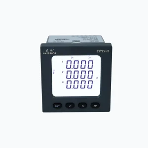 ES72Y-I3 Three-Phase Ammeter 0.5 Class High Precision Current Meter OEM Customizable