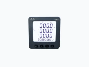 ES96ZY Class 0.5S 3 Phase Panel Meter RS485 Modbus with 2 31st Harmonic Analysis LCD Multi Function Power Meter