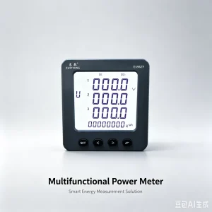 ES96ZY K4 4DI+4DO Industrial Panel Meter RS485 Modbus LCD Digital Power Meter for Switchgear Factories