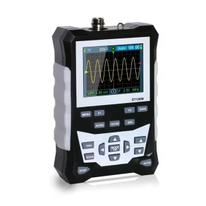 ET120M Hand held Color Analog Oscilloscope 120MHz 500Msps Professional Digital Oscilloscope