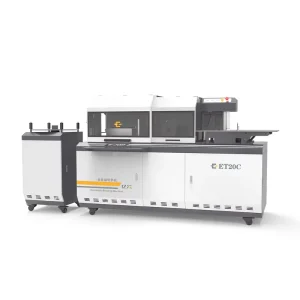 ET20C Automatic V Cut 3D Channel Sign Machine Character Bending Machine Channel Letter Bender with Flange