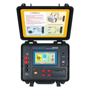 ETCR EM3670B Portable 10A Transformer DC Resistance Tester 0.2% Accuracy 1uΩ Resolution Outdoor Substation Testing