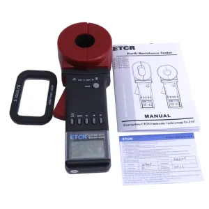 ETCR2100+ High Accuracy Earth Resistance Test 1200ohm Ground Resistance Clamp Meter