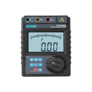 ETCR3000 Digital Ground Resistance Meter Is Used For Measuring Ground Resistance