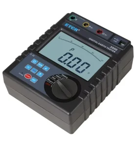 ETCR3000 High Accuracy 4-Pole Digital Earth Resistance Tester Featuring Digital Display and Soil Resistance Meter