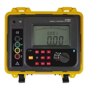ETCR3100C 2 3 4Wires Earth Resistance Soil Resistivity Tester Ground Resistance Tester GEO Tester Wenner Method