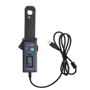 ETCR6000B Clamp Current Meter 1000A AC DC IP54 600V CAT III Data Logging Peak Hold for Energy Audit