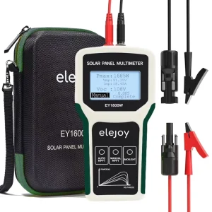 EY1800W Solar Panel Tester MPPT Photovoltaic Panel Multimeter Upgraded Measuring Range 5~1800W 20~120V 0~60A MPPT Tools