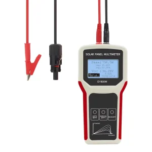 EY800W MPPT Solar PV Panel Tester LCD Current Voltage VOC Meter