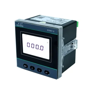 EastSong ES96Y-U Single Phase LCD Digital Voltmeter 0.5 Grade High Accuracy LCD AC Voltage Meter for Industrial Power Monitoring