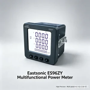 EastSong ES96ZY K3 4DI+2DO Multifunction Energy Panel Meter RS485 Modbus 3 Phase LCD Power Meter for Switchgear