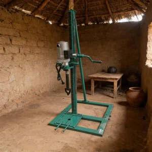 Easy Operate Small Portable Manual Water Well Drilling Machine for African Family & Farm Irrigation