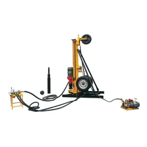 Easy Operate Water Well Drilling Rig Machine for Sale Small Portable 80m Depth Water Well Drilling Rig