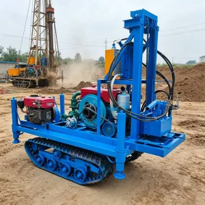 Easy Operate for Rural Water 150m Water Well Drilling Rig Machine Water Well Drilling Rig with Compressor