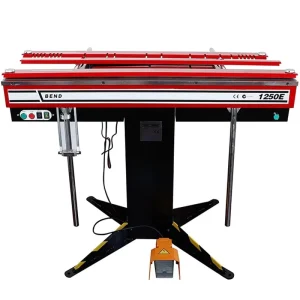 Electric Folding Machine with Manual Bending Stainless Steel and Aluminum Metal Processing