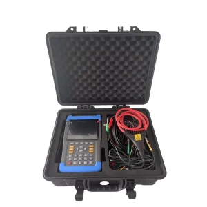 Electric Multifunction Three Phase Power Energy Meter Handheld Power Quality Analyzer 0-800V Range 0.1% Accuracy 63