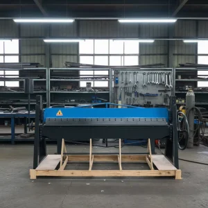 Electric Powered Sheet Metal Edge Folding Machine 2.01800 for Mass Aluminum Plate Fabrication