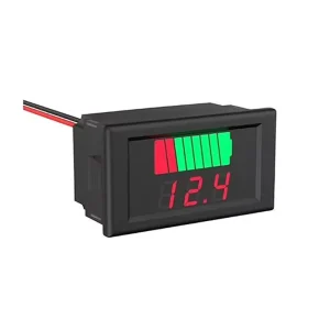 Electric Vehicle Power Meter Battery Lithium Battery Power Meter 12V 24V 36V 48V 60V 72V Universal
