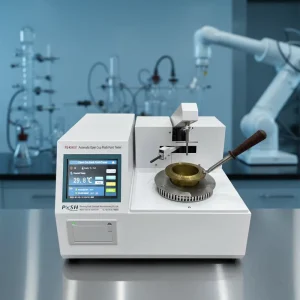 Electrical Petroleum Oil Closed Cup Flash Point and Ignition Point Analyzer ASTM D93