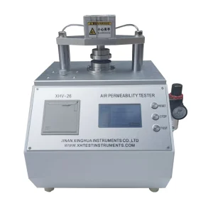 Electronic Automatic Air Permeability Tester IP55 Protection 50/60Hz 220V 1 Year Warranty for Textiles