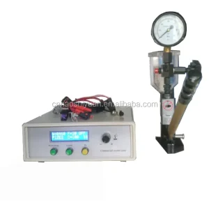 Electronic CR1000a Diesel Common Rail Tester ECU Simulator Nozzle Spray Pattern Injector Back Leakage 12 Month