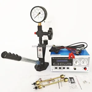 Electronic Common Rail CRDI Diesel Fuel Injector Manual Nozzle Tester CR-C and S60H Test Kit 220V