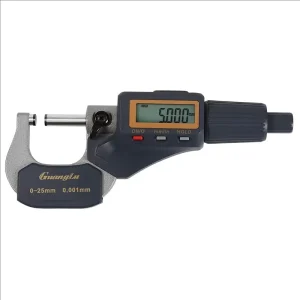 Electronic Digital Display Diameter Micrometer 0/25/50/75/100mm Engraved Line Caliper 0.001mm