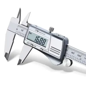 Electronic Digital Display Digital Vernier Calipers 0-150/200/300mm Stainless Steel High Precision Industrial Grade