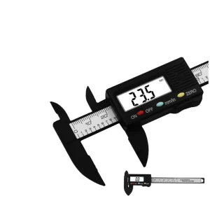 Electronic Digital Display Vernier Caliper 0-100mm Plastic Digital Display Caliper Measuring Tools
